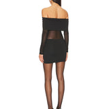 Elmina Sheer Mini Dress