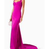 Nelly Sweetheart-neck Gown