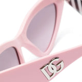 Logo-plaque Cat-eye Frame Sunglasses
