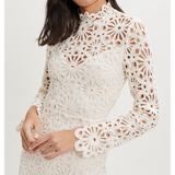 Crochet-style Guipure Dress