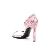 Pnk Crystal Sandals