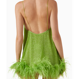 Lumière Plumage Mini Dress
