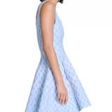 Russel Wave Printed Mini Dress
