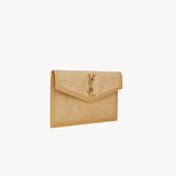 Uptown Pouch Micro Raffia