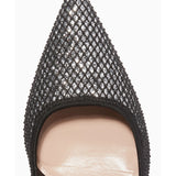 Glitter Mesh Pumps