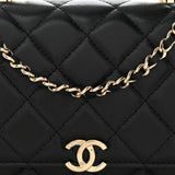 Black Quilted Bag