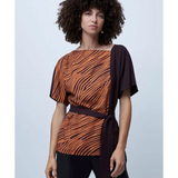 Rosalind Asymmetric Neck Top