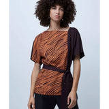 Rosalind Asymmetric Neck Top