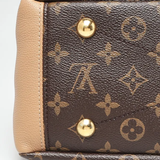 Cerise Monogram Canvas Sesame Pallas Bag