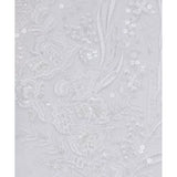 Leafy Applique Lace Off the Shoulder Wedding Dress