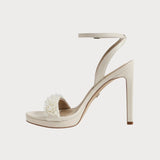 Jade Perla Ankle Strap Heel