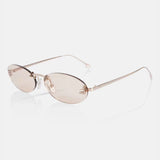 First Crystal Oval Sunglasses