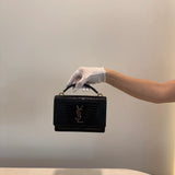 Sunset Crocodile Chain Bag