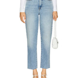 Good Boy Straight Cropped Jeans