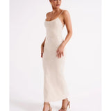Brianna Sequin Maxi Dress