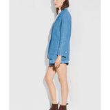 Geometric Knit Blazer