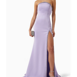Bead-embellished Choker Dress