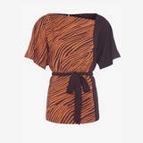 Rosalind Asymmetric Neck Top