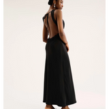 Aurelia Lace Trim Maxi Dress