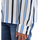 Striped Silk Shirt