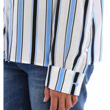 Striped Silk Shirt