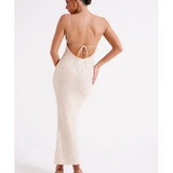 Brianna Sequin Maxi Dress