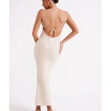 Brianna Sequin Maxi Dress