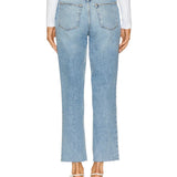 Good Boy Straight Cropped Jeans