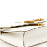 White Leather DG Amore Bag
