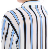 Striped Silk Shirt