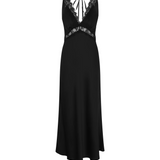 Aurelia Lace Trim Maxi Dress