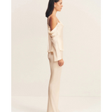 Lune Asymmetrical Long Sleeve Top