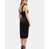 Veda Drape Midi Dress