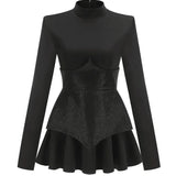 Black Corset Style Dress