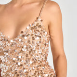 Cleo Champagne Dress