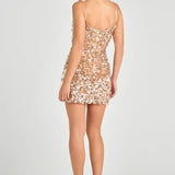 Cleo Champagne Dress