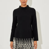 Pearl Sleeved Dress