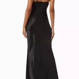 Moody Maxi Dress in Satin
