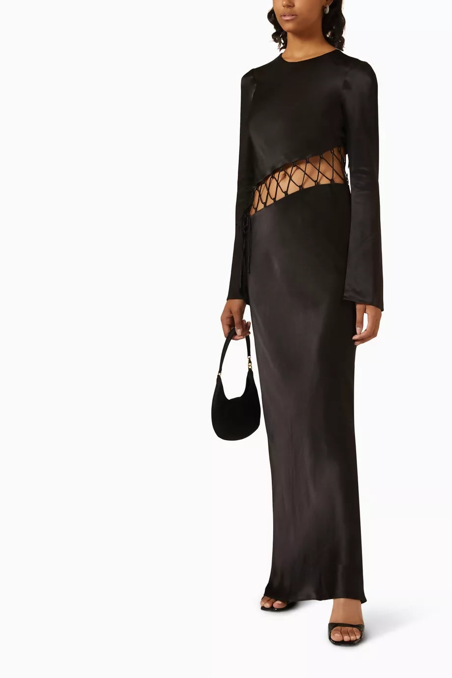 Arienzo Asymmetrical Maxi Dress Endless Arienzo Asymmetrical Maxi Dress Endless