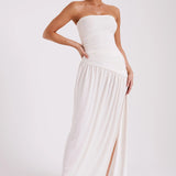 Bex Strapless Slinky Maxi Dress
