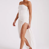 Bex Strapless Slinky Maxi Dress