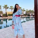 Blue Abaya