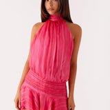 Willow Chiffon Mini Dress