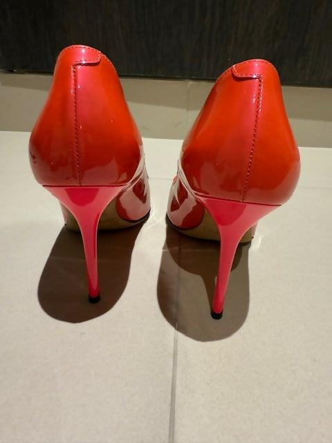 Abel Patent Leather Pumps Neon Pink - Endless - UAE Rental and Resale for Women's Fashion