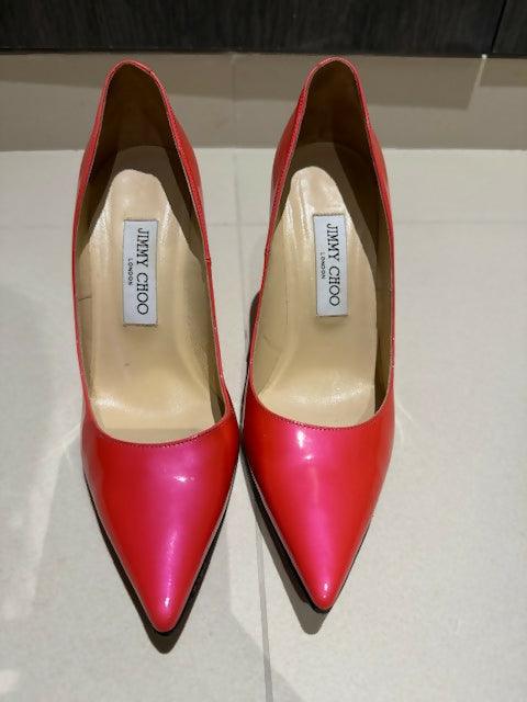 Abel Patent Leather Pumps Neon Pink - Endless - UAE Rental and Resale for Women's Fashion