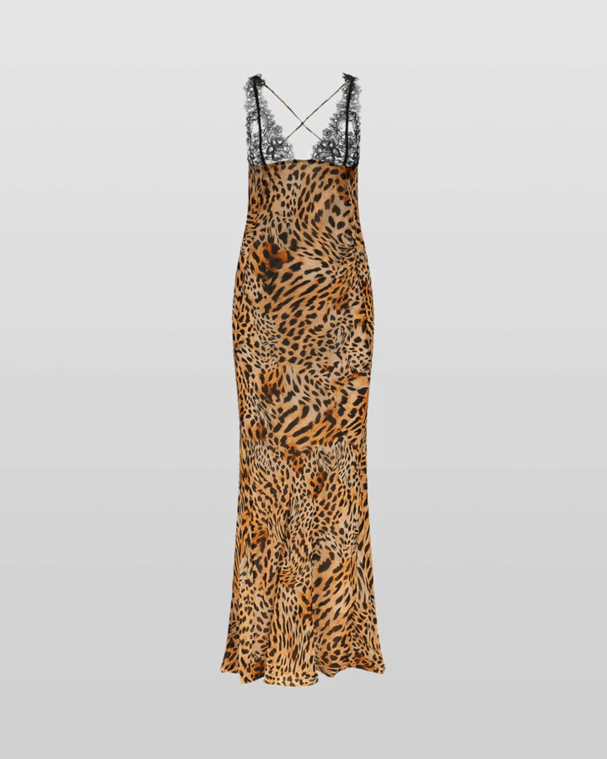 Akima Leopard Slip Dress - Endless - UAE Rental and Resale for Women's Fashion