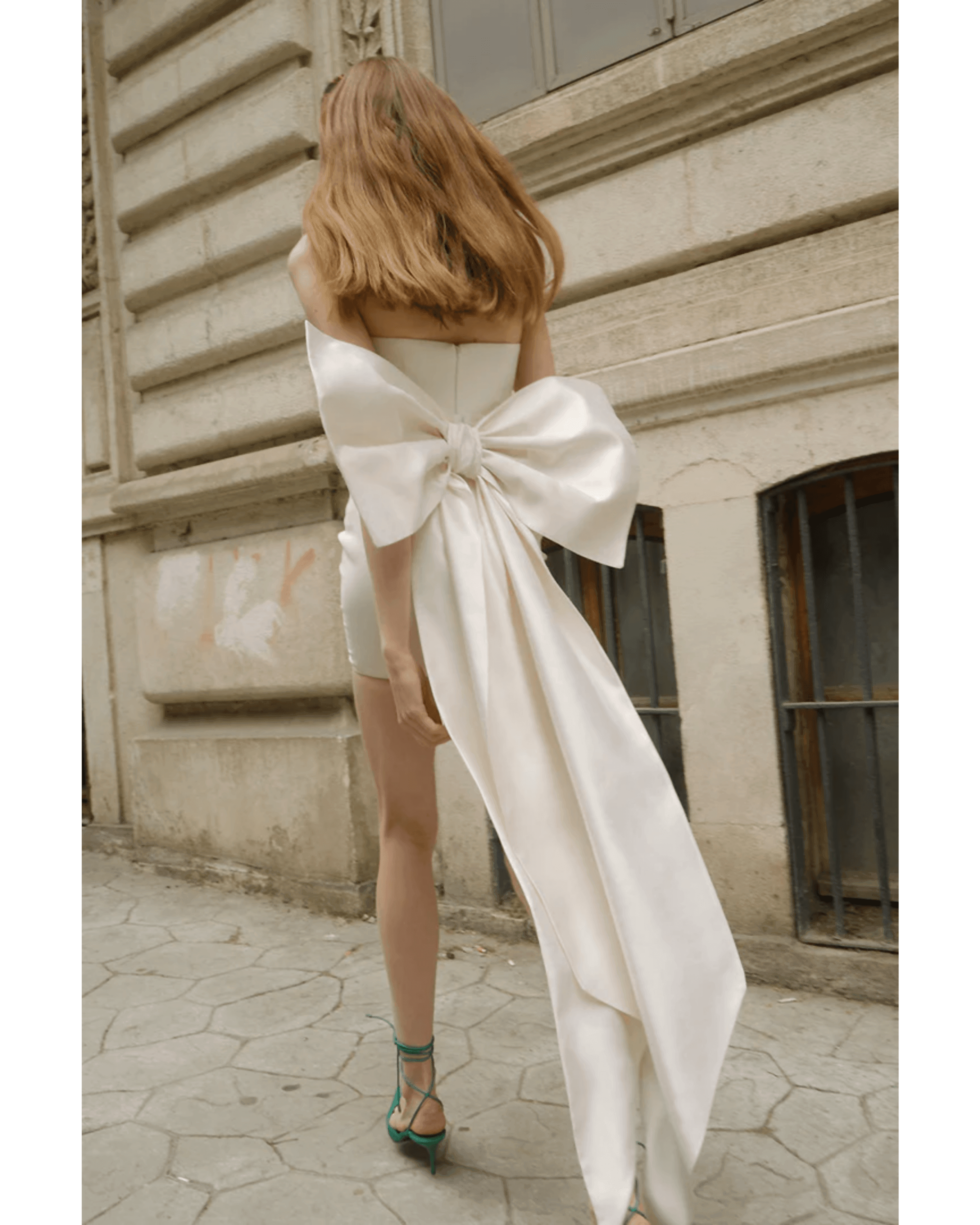 Alix in Temple White - Endless - UAE Rental and Resale for Women's Fashion