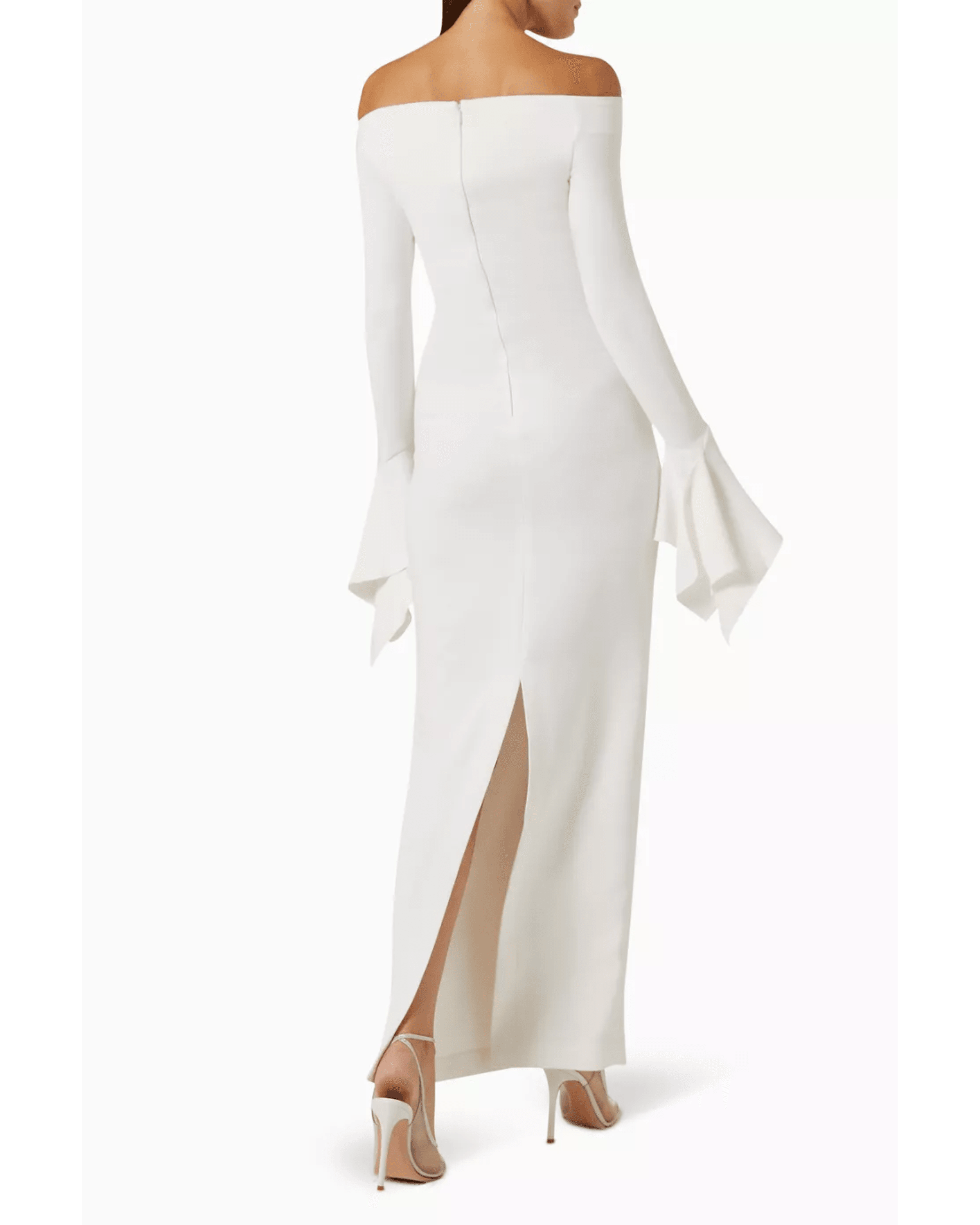 Amalie Long Crepe Dress - Endless - UAE Rental and Resale for Women's Fashion