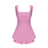 Anabella Bow Top and Shorts Set - Endless - UAE Rental and Resale for Women's Fashion