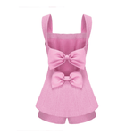 Anabella Bow Top and Shorts Set - Endless - UAE Rental and Resale for Women's Fashion